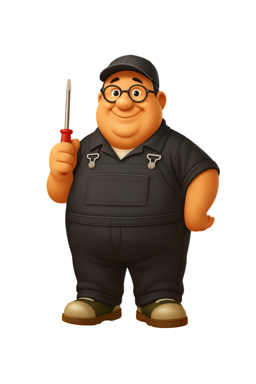 Hausmeisterservice – Hausmeister bei der Arbeit im Gebäude